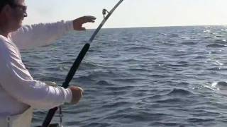 Giant Bluefin Tuna Fishing at George's Bank. Anglers Envy Custom Chatham Special.