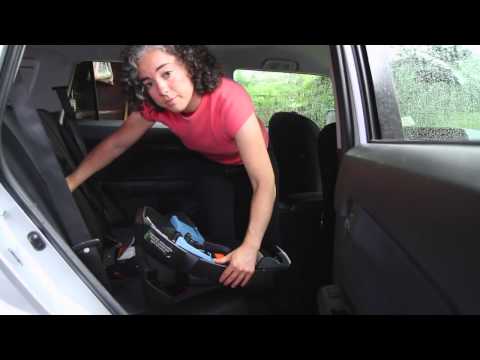 how to fit cybex aton isofix base