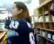 Krista Being crazy at work