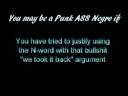 Punk Ass Negros(PAN) Part 1