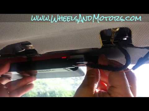How to replace central brake light (window LED string) on Audi A6 (C6)