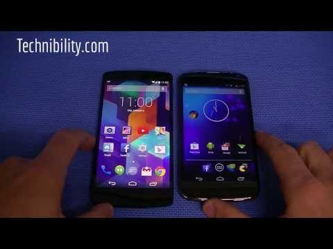Nexus 5 vs. Nexus 4 truly in depth comparison
