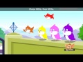 Five Little Birds - Nursery Rhyme with Lyrics