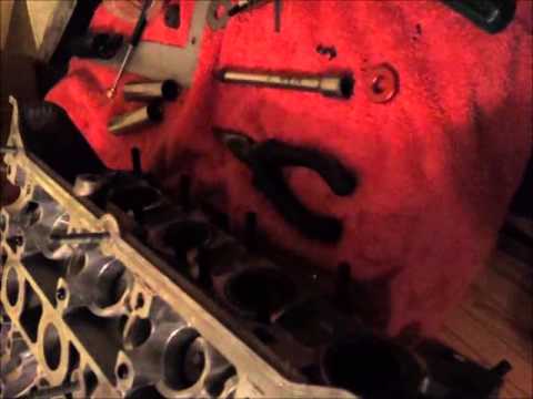 DIY Audi A4 1.8t Valve install – Valve compressor tool homemade – Intake