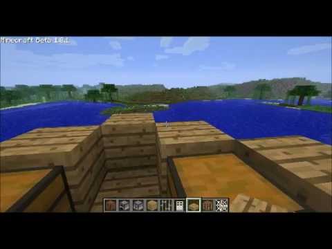 how to i make a boat in minecraft