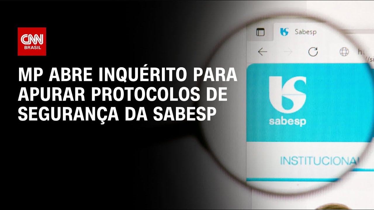 MP abre inquérito para apurar protocolos de segurança em obras da Sabesp | CNN NOVO DIA