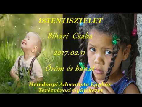 “Öröm és bánat” Bihari Csaba 2017.02.11 “Öröm és bánat” Bihari Csaba 2017.02.11