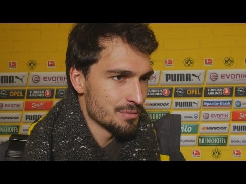 Interview: Mats Hummels nach dem Derbysieg gegen Schalke 04 (3:0) | BVB total Nachspielzeit