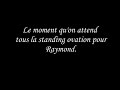 France Serbie, Raymond Domenech ovationn�!