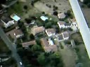 Flight over our house in France Flight over our house in France