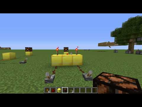 REDSTONE TUTORIAL - Logische Grundschaltkreise und Verknüpfungen