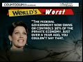 Countdown Worst Persons -12-02-09 -Michele Bachmann, Lou Dobbs, Bill O'Reilly