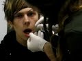 chester gets pierced