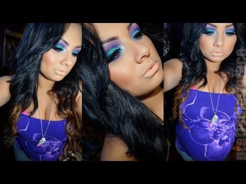 how to make fb pic purple