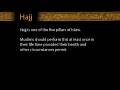 videos de Hajj is one of the five pillars of Islam