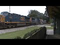 CSX southbound freight Q581 in Kennesaw,GA