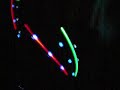 photon lightshow with gloves