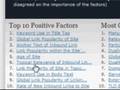 SEOmoz - Google Search Engine Ranking Factors Survey