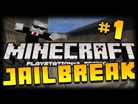 Minecraft PS3 - Jailbreak - Part 1 - SCARY PRISON! ( Adventure Map )