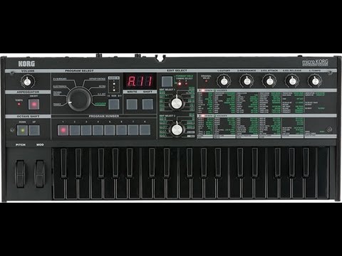 how to patch your microkorg xl