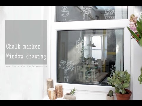 video-linktoworks-Decorate your windows with chalk markers