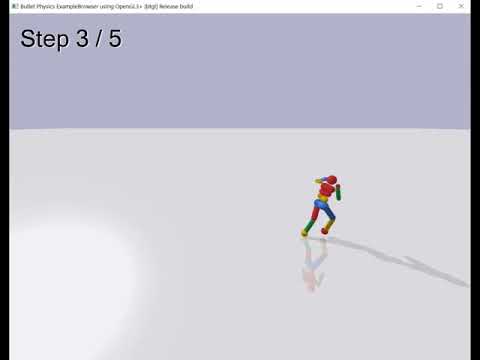 HumanoidPyBulletEnv-v0