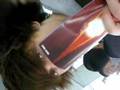 at tokyotower with justin :)