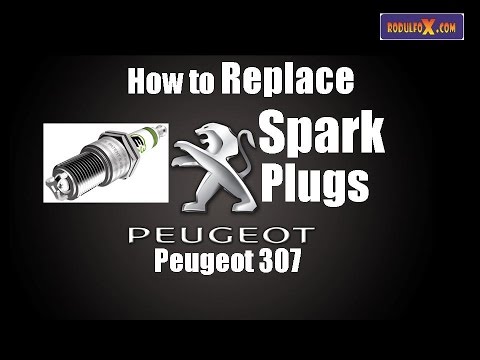 How to #change #Peugeot #307 1.6 #2010 #Spark Plugs