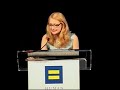 Patricia Clarkson Speaks at 2009 HRC New Orleans Dinner