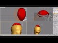 3d anime: modeling head in 10minute