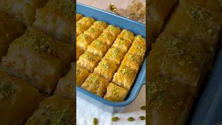 Baklavas à la Pistache #baklava #pistachio #dessert #patisserie #ramadan