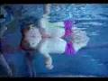 baby swiming