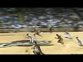 18 year old LeBron James(Rookie) Dunk 3-point play First game against Carmelo Anthony 2003
