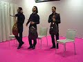 no microphones, just three wonderful musicians and their ouds (ouds manufactured by maestro wissam joubran, who presented in paris 