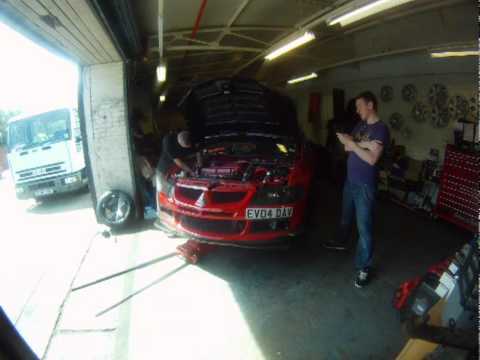 how to change timing belt on evo 8