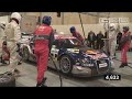 Tom Kristensen Pit stop and burnout in Audi DTM car.