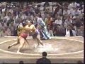 Sumo Kyokushuzan vs Kakizoe Sumo Kyokushuzan vs Kakizoe
