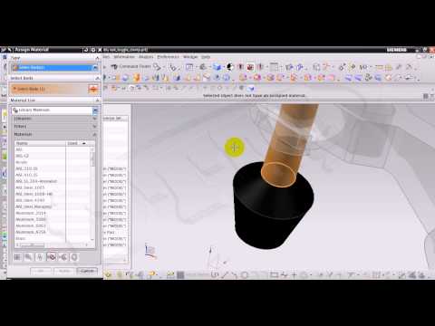 how to measure mass in nx