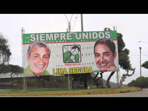 Miraflores y Barranco viven el rezago de la campaña electoral