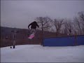snowboarding at welch village