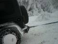 cortafuegos de La Quiana con nieve 2/2