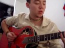 Chris playing master of puppets (intro acoustic)