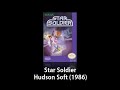 star soldier (????????) is a shoot 'em up video game developed and published by hudson soft for the nintendo entertainment system and msx computers. it was ported to the game boy advance in 2004 in japan as part of the famicom mini series, and to the wii's virtual console in the north american and japanese regions in july of 2007. star soldier has spawned numerous sequels starting with super star soldier on the turbografx-16 console.