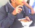 Indian Kid eating Pork Spaghetti - Pt. 2