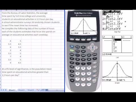 how to use z-test on ti-84