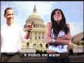 Crush on Obama. (with LYRICS)
