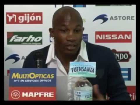 Presentaci&oacute;n de Gregory en el Sporting