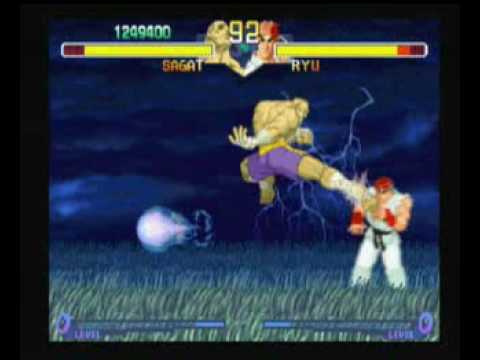 Street Fighter Alpha 2 Playthrough#2 (Sagat) 2/2