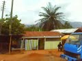 Ghana a peace of road between Kumasi and Accra