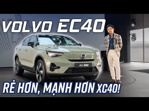 1,73 tỷ cho Volvo EC40: Coupe điện mạnh 408HP và rẻ hơn XC40 80 triệu